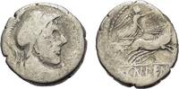 Roman Republic Cn. Lentulus Clodianus, 88 BC. Denarius Denarius 88 BC. s
