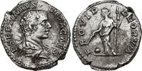 Roman Imperial  Geta, as Caesar (198-209 AD). Rome AR Denarius VF