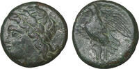 SICILY, Syracuse Bronze Hiketas II -