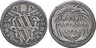 Papal States. Clement XII Grosso 1736  XF 38.45 &pound;  +  13.67 &pound; shipping