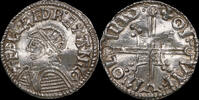England / London Aethelred II (978-1016) Helmtyp, Osulf Penny 978-1016 AU/UNC