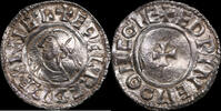 England / Colchester Penny Aethelred II (978-1016) Last Small Cross type, Edwine XF-