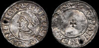England / Exeter Penny Aethelred II (978-1016) Last Small Cross type, Eadstan XF