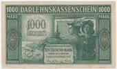 Germany (Kowno/Kaunas) 1000 mark 1918 Occupation - Darlehnskasse Ost, Ko... 108.37 £  +  4.33 £ shipping