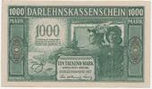 Germany (Kowno/Kaunas) 1000 mark 1918 Occupation - Darlehnskasse Ost, Ko... 99.70 £  +  4.33 £ shipping