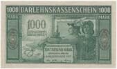 Germany (Kowno/Kaunas) 1000 mark 1918 Occupation - Darlehnskasse Ost, Ko... 108.37 £  +  4.33 £ shipping