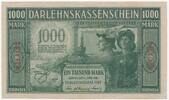 Germany (Kowno/Kaunas) 1000 mark 1918 Occupation - Darlehnskasse Ost, Ko... 108.37 £  +  4.33 £ shipping