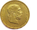 Austria 20 Corona Franz Joseph I - Gold -