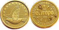 Europa Medal 1999 Peace - Gold PP 126.95 &pound;  +  14.35 &pound; shipping