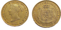 Italy, Duchy of Parma 40 Lire Maria Luigia - Gold -