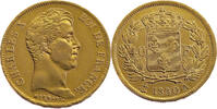 France 40 Francs Charles X - Gold -