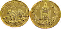 Mongolia 2000 Terper Snow leopard - Gold -