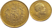 Norway 20 Kroner Oscar II - Gold -