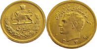 Iran 1 Pahlavi Mohammed Reza Pahlavi - Gold -