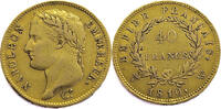 France 40 Francs Napoleon - Gold -