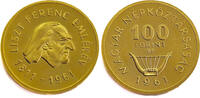 Hungary 100 Forint Franz Liszt - Gold -