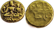 India, Vijayanagar Empire AV Pagoda Devaraya I - Gold -