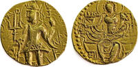 India, Kushan Empire AV Dinara Vasishka - Gold -