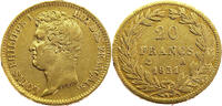 France 20 Francs Louis Philippe I - Gold -