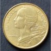 Frankreich 50 Centimes S.231 / Al-N-Bro / Kopf der Marianne - Olivenzweig und Ähre -