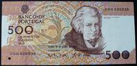 Portugal 500 Escudos P. 180 e / Serie CGG 626936 -