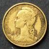 Komoren 10 Francs S.7 / Al-N-Bro / Allegorie der Rep. Frankreich - Tritonshorn, Quastenflosser -