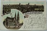 DR Ansichtskarte Ansichtskarte, gelaufen, Halberstadt -