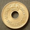 Fidschi 1 Penny S.20 / K-N / Krone über Umschrift QUEEN ELIZABETH THE SECOND -