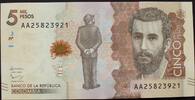 Kolumbien 5.000 Pesos P.459 a / Serie AA -