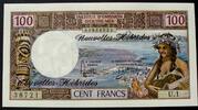 Neue Hebriden 100 Francs P. 18 c / Sign.2 -