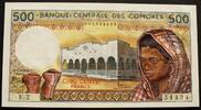 Komoren 500 Francs P. 10 a -