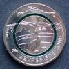 BRD 5 Euro K-N / mit grünem Polymerring / Gemässigte Zone -