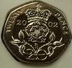 Grossbritannien 20 Pence K-N / Elizabeth II. - Essigrose -