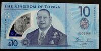 Tonga 10 Pa'anga P. 52 / Serie A / Polymer -