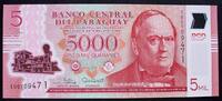 Paraguay 5.000 Guaranies P. 234 c / Polymer -