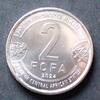 Zentralafrikanische Staaten 2 FCFA 2024 Stgl 2.51 £  +  5.20 £ shipping