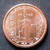 Zentralafrikanische Staaten 5 FCFA 2024 Stgl 2.95 £  +  5.20 £ shipping