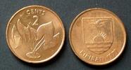 Kiribati 2 Cents 1979 S.2 / Bro / Staatswappen - Taro PP 9.54 £  +  8.67 £ shipping