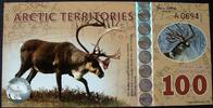 Arctic Territories 100 Polar Dollars 2017 Polymer kfr 8.67 £  +  8.67 £ shipping