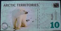 Arctic Territories 10 Polar Dollars 2010 Polymer kfr 9.54 £  +  8.67 £ shipping