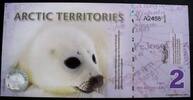 Arctic Territories 2 Polar Dollars 2010 Polymer kfr 3.90 £  +  5.20 £ shipping