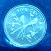 Belize 5 Cents S. 9 / N-Me / Staatswappen - Gabeltyrann -