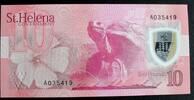 St. Helena 10 Pounds P. 15 / Polymer / Charles III. -