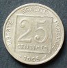 Frankreich 25 Centimes S.185 / N / Kopf der Marianne -