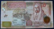 Jordanien 5 Dinars 2006 P. 35 b / Sign.27 kfr 16.45 £ incl. VAT., +  7.79 £ shipping