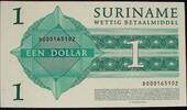 Surinam 1 Dollar P. 155 -