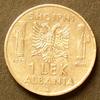 Albanien 1 Lek S.31 a / C ferr. / Vittorio Emanuele III. - Doppeladler und Liktorenbündel -