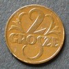 Polen 2 Grosze S.6 a / Bro / Gekrönter Wappenadler -