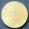 Frankreich 10 Cent S.654 / Al-Bro / Säerin vor aufgehender Sonne -