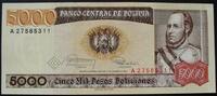 Bolivien 5.000 Pesos Bolivianos P. 168 a -